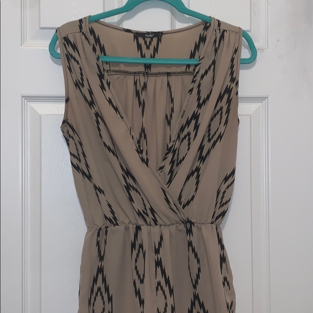 Tan Romper !!